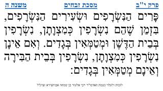 מסכת זבחים פרק י"ב משנה ה