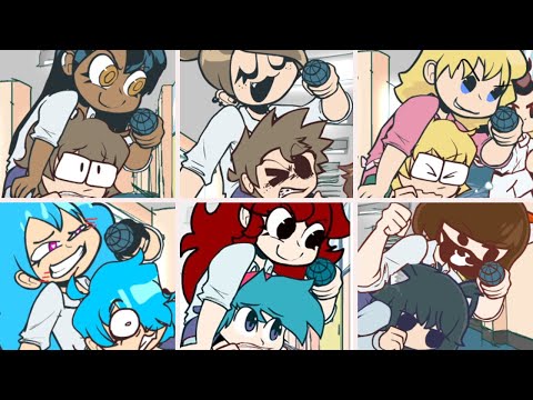 Friday Night Funkin - Toyboy but everytime it's Nagatoro turn a Different Skin Mod and Cover is used