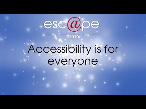 esc@pe 2019 | Accessibility is for everyone with Vutlhari Rikhotso