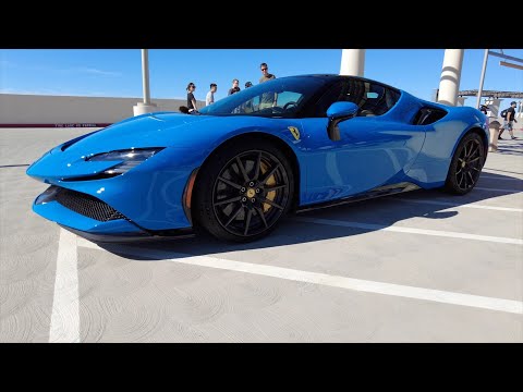 2021 Ferrari SF90 Stradale Start Up....