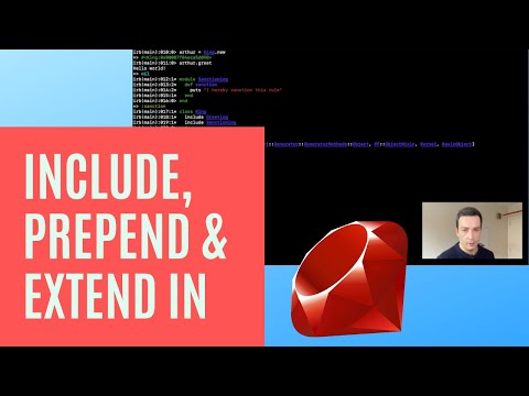 Ruby Include Prepend Extend
