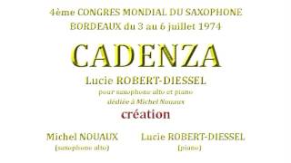 CADENZA LUCIE ROBERT-DIESSEL – MICHEL NOUAUX