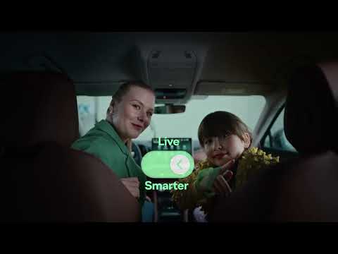 Škoda "Live Smarter".  It's the smart way of family life.  It's what we call Škoda