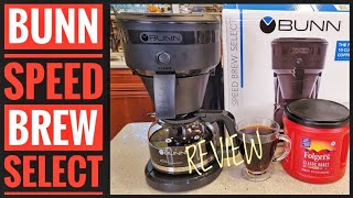 REVIEW Bunn Speed Brew Select 10 Cup Coffee Maker SBS HOW TO MAKE COFFEE
