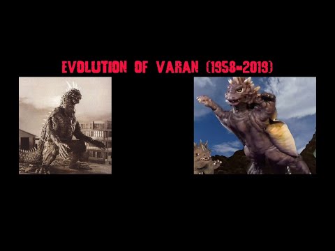 Evolution Of Varan (1958-2019)