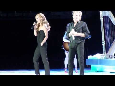 ROD & RUBY STEWART - FOREVER YOUNG - live - O2 -21-09-13