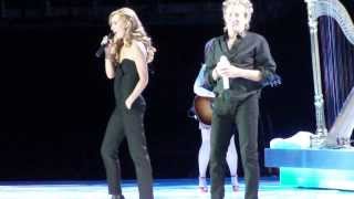 ROD & RUBY STEWART - FOREVER YOUNG - live - O2 -21-09-13