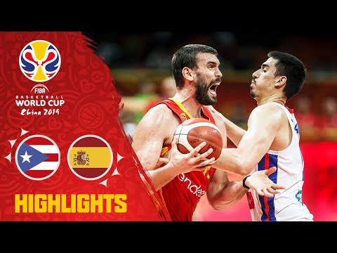 Puerto Rico v Spain - Highlights - FIBA Basketball World Cup 2019