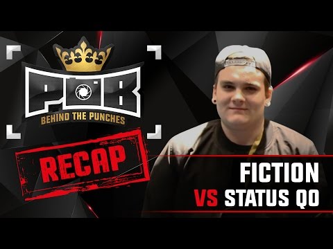 Fiction Recap vs Status Qo - Behind The Punches POB LIVE 10 Juli