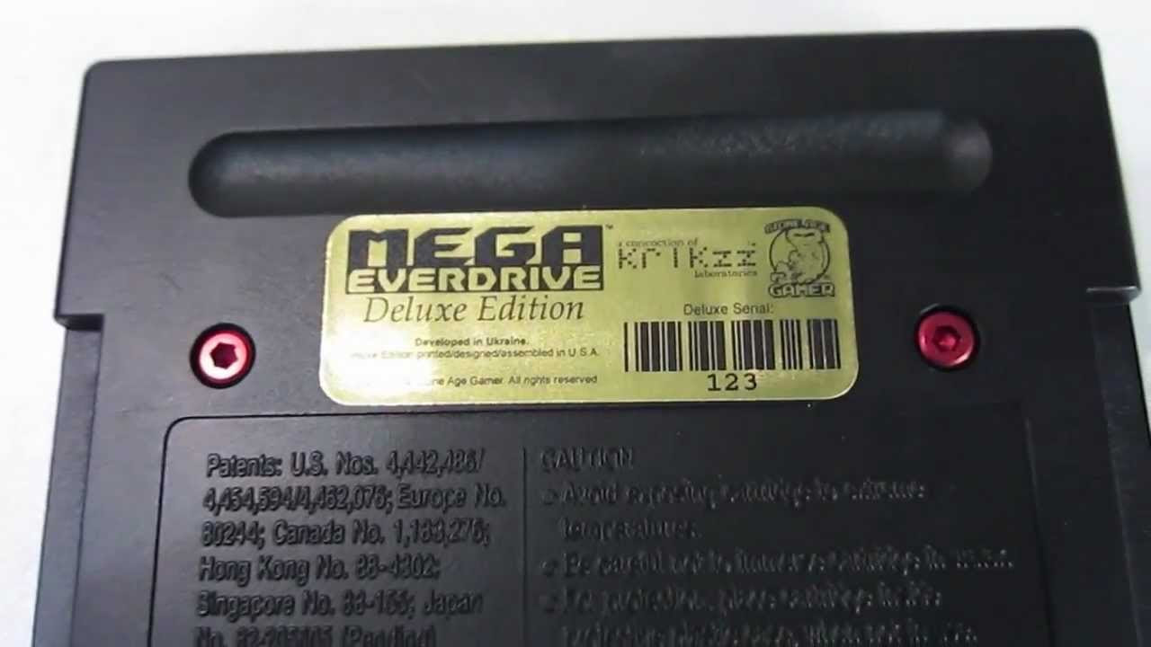Stone Age Gamer Deluxe Mega EverDrive Serial 123