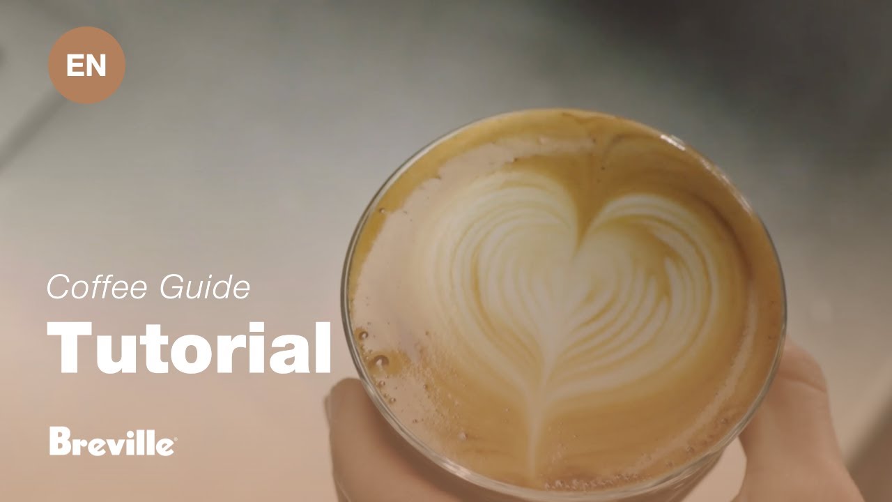 How to create latte art: the heart