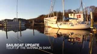 preview picture of video 'Sail Life - Tour of the marina in Skive'