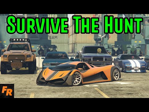 Gta 5 Challenge - Survive The Hunt #56 - The Great Sky Battle