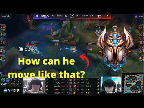 This is what a pro player Nidalee's movement look like.