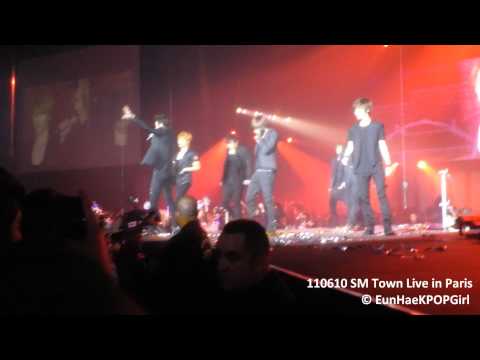 110610 Super Junior - Don't Don | SM Town Live in Paris