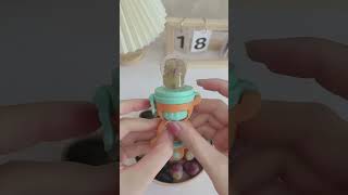 Product Link in Bio ( # 2194  ) ✅🍁 Fresh Fruit Food Feeder Grinding Stick Baby Nibble