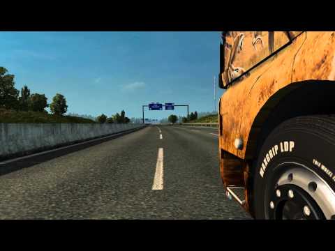 ETS2 MP MAN TGX Dijon - Lyon - Geneve