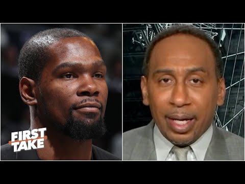 斯蒂芬-A.對凱文-杜蘭特本賽季的迴歸沒有任何疑慮｜第一時間報道。 (Stephen A. has no doubts about Kevin Durant's return this season | First Take)