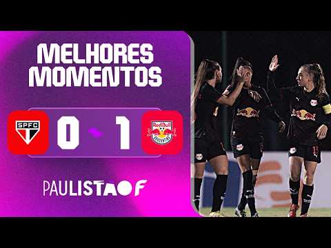 Gols e lances de São Paulo x Red Bull Bragantino