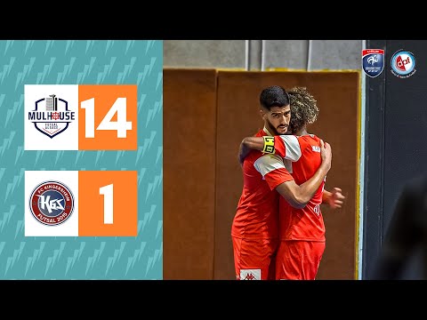 🔥 Festival de buts en Futsal : Mulhouse Alsace vs FC Kingersheim (14-1) 🔥