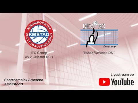 AVV Keistad DS 1 - DeVoKo DS 1, Volleybal Dames Superdivisie