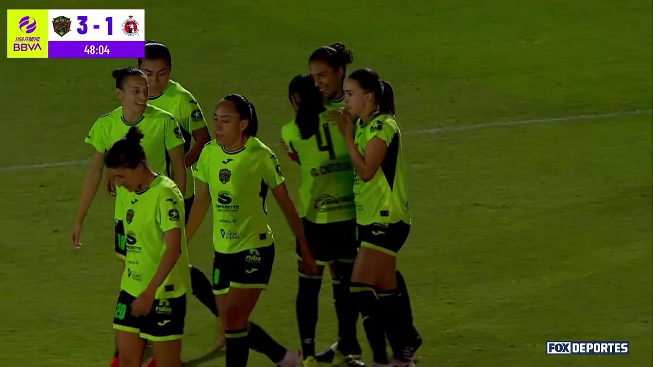 GOL DE AISHA SOLÓRZANO | FC Juárez 4-1 Xolas | Jornada 9 | Liga MX Femenil 2026
