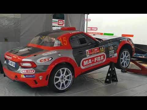 Rally Due Valli 2017 parco assistenza 5 spettacolo Skoda, Ford,...13 ottobre 2017