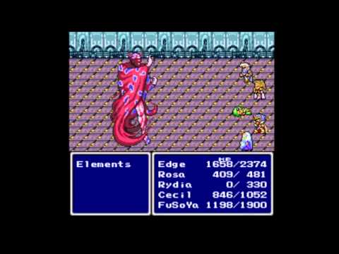 Final Fantasy IV Speedrun - Four Fiends in Giant