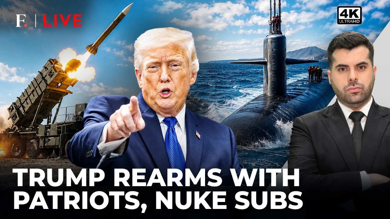 Iran War Forces Trump Into Massive Patriot Missile, Nuclear Submarine Deal | Firstpost Live | 4K