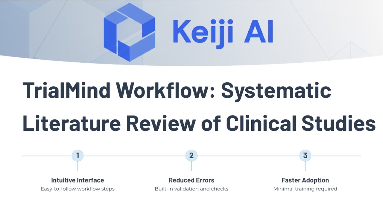 Systematic literature review with TrialMind