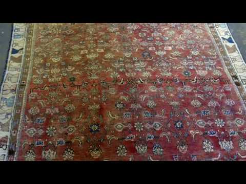 Kurdish Bijar Rug Mid 20th