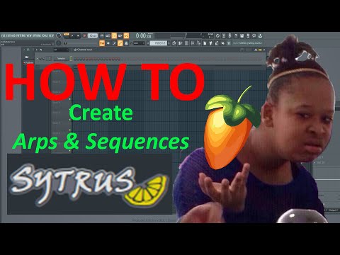 How to create Arps and Sequences using SYTRUS in Fl Studio 20.8 Melodic Techno Tutorial