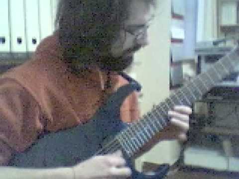 Jack Giacomo Poli from Hiss from the moat plays All shall perish - Never again