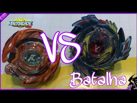 Blaze Ragnaruk 4C.Fl VS Genesis Valtryek V3.6V.Rb | Beyblade Burst Evolution