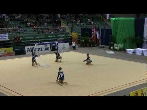 GR.  DC1 juniors Villeneuve d'Ascq. Championnat de France ensembles 2012.