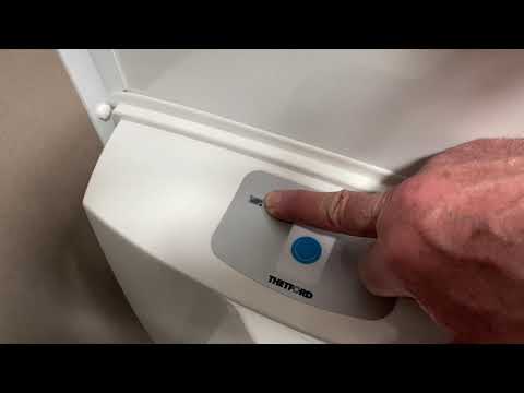 How to work the thetford toilet - Swift models 2021