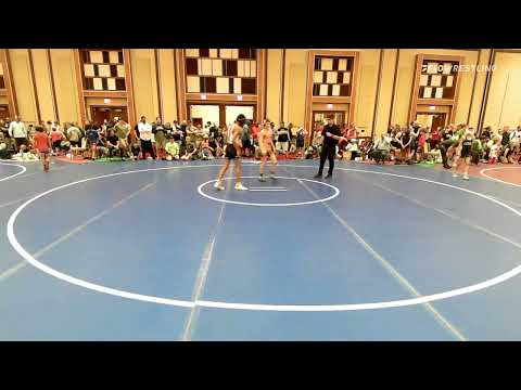 117 Lbs Rr Rnd 3 - Sam Harrington, Bad Karma Wrestling Club Vs Vedwin Nivas, NJ Scorpions Wrestlin