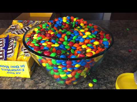 M&M's Chocolate Candy Unboxing