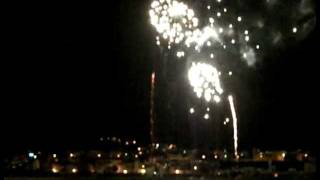 preview picture of video 'Fuegos Artificiales Cee - A Xunqueira 2010'
