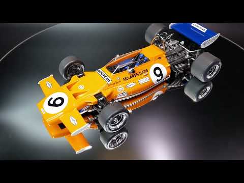 Thumbnail for Mclaren M19A 1971 Monaco GP Denny Hulme 1:18 Tecnomodel by Car