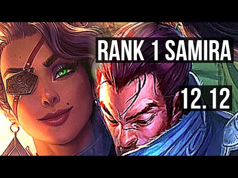 SAMIRA & Rakan vs YASUO & Alistar (ADC) | Rank 1 Samira, Rank 8, Legendary | KR Challenger | 12.12