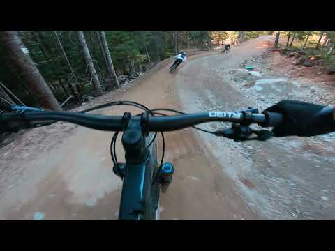 Dirt merchant to lower A-line party lap