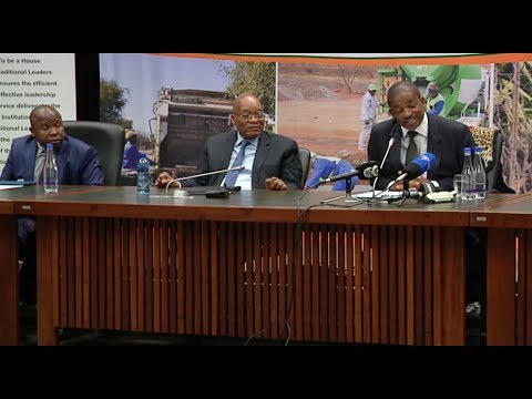 President Zuma bids farewell outgoing members of the NHTL