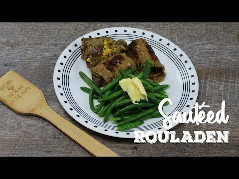 Sauteed German Rouladen - The quick alternative to traditional Rouladen
