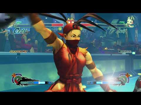 AI Tournament - Ultra Street Fighter IV - Round 6 - Cody vs Ibuki