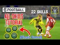 All 22 Skills Tutorial • Classic Control | eFootball 2024™ Mobile