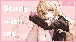 【 Study with me 】休日自習室☕2hいっしょに勉強&作業【 にじさんじ / 家長むぎ 】