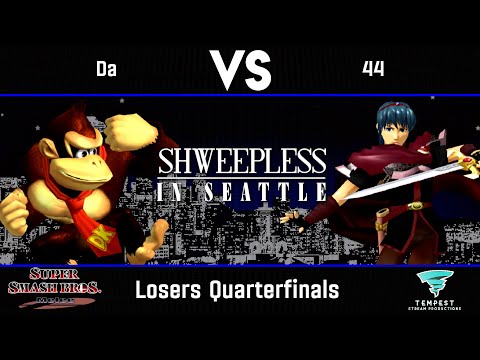 Da (Donkey Kong) vs 44 (Marth) - Losers Quarterfinals - Shweepless in Seattle