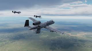 DCS World A-10C Warthog, Monthly joint Op with vCENTCOM 25th FS, Brief