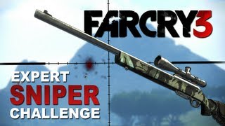 Far Cry 3 - Sniper Rifle Challenge Expert (Sniper Gameplay: M-700)